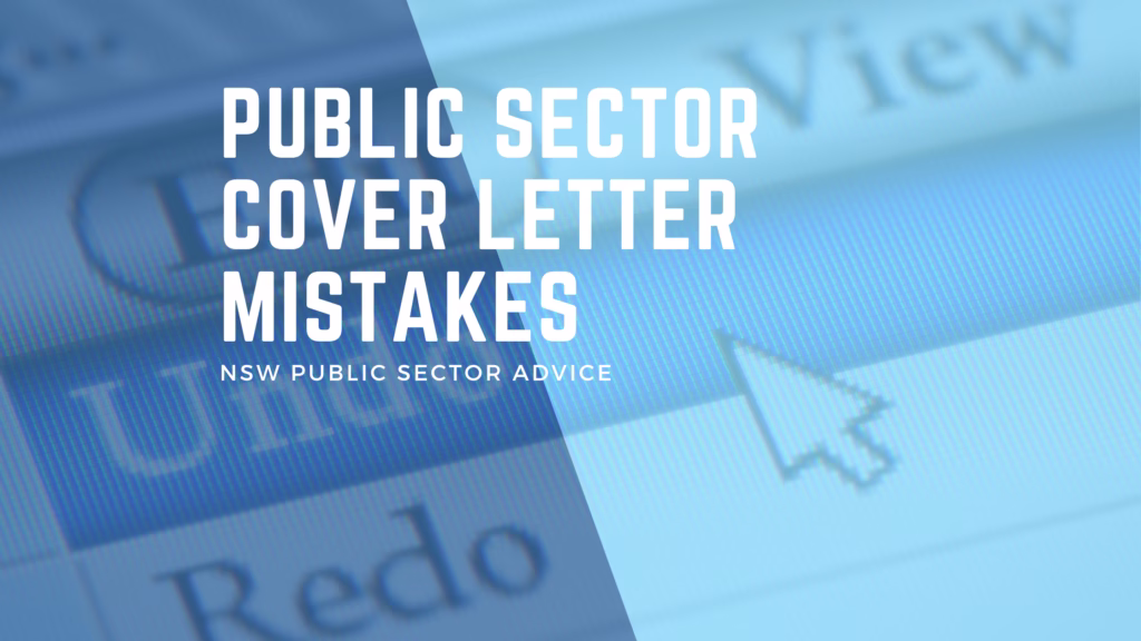 NSW Public Sector Cover Letters