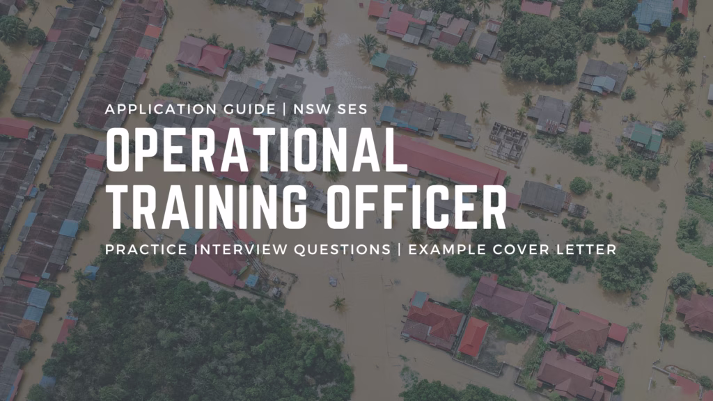 How To Apply for NSW SES Operational Training Officer