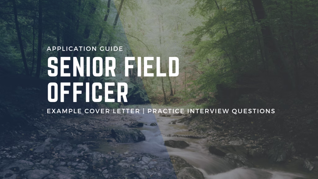 Get Help Applying for NPWS Senior Field Officer