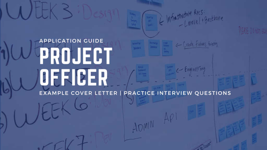 Example written application for a nsw government project officer role