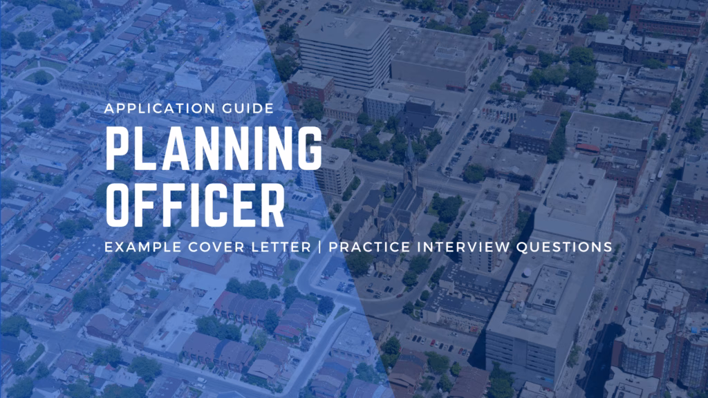 See example cover letter for NSW Planning Officer Job