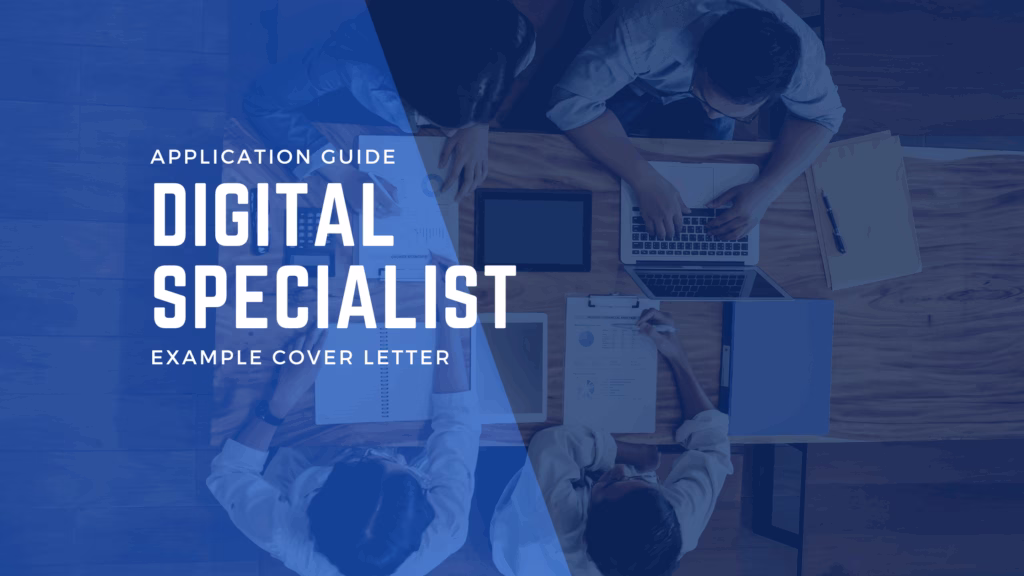 Digital specialist at New South Wales TAFE application guide with example cover letter.