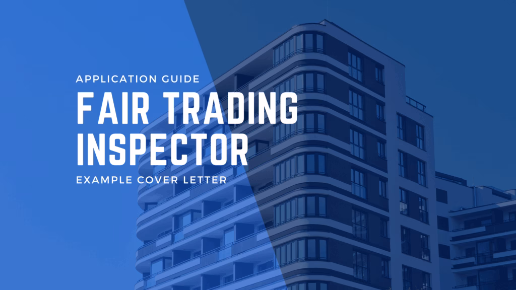 Application help for NSW Fair Trading Inspector roles