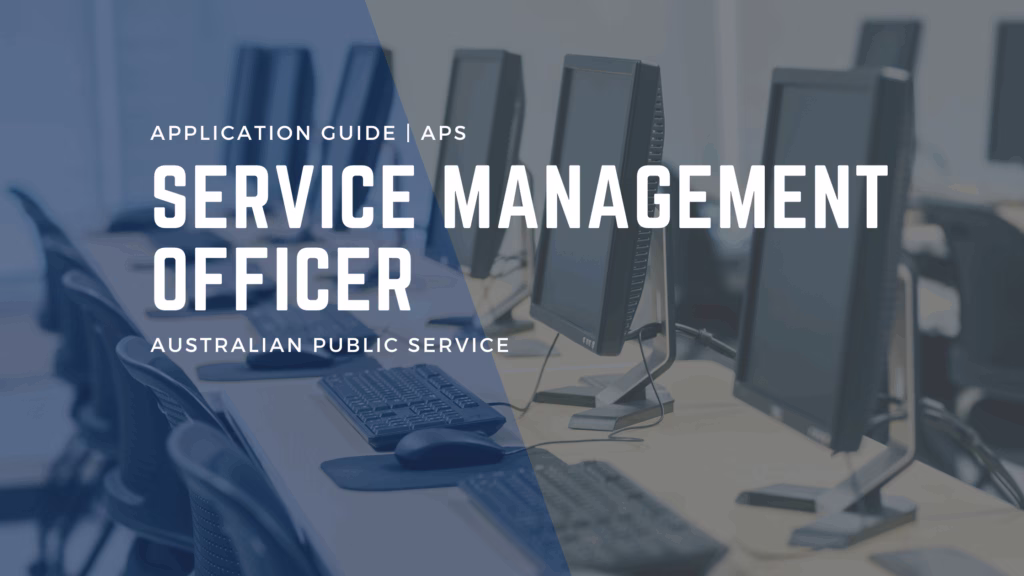 APS6 Service Management Officer how to apply at NDIA