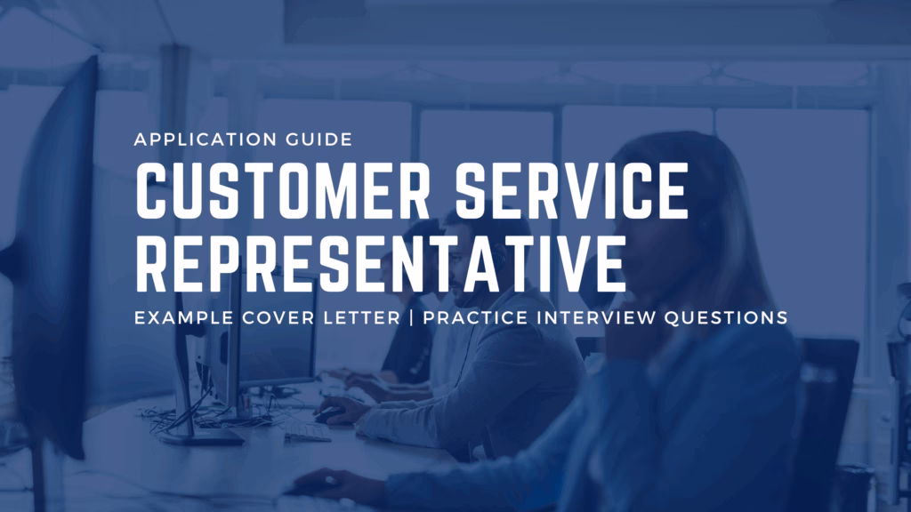 NSW Police Customer Service Representative Example Application and target questions