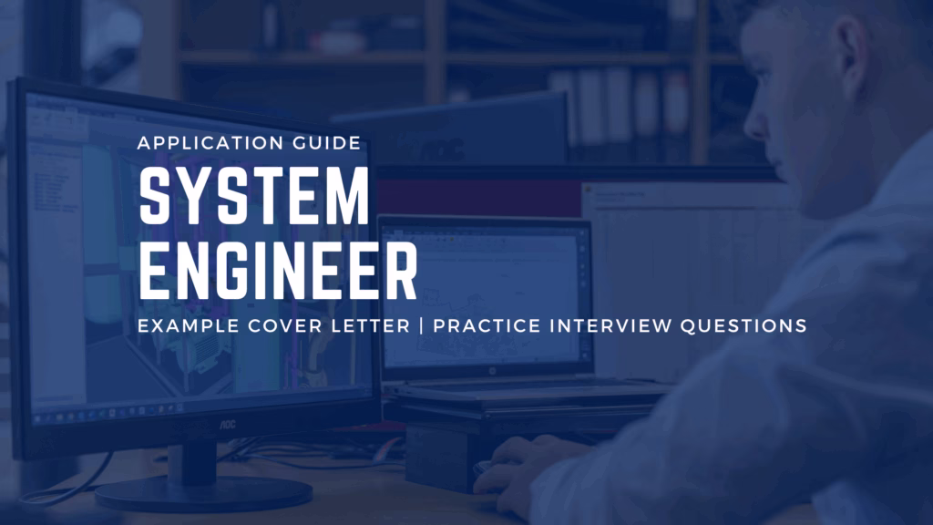 Systems Engineer at NSW Audit Office application guide and example