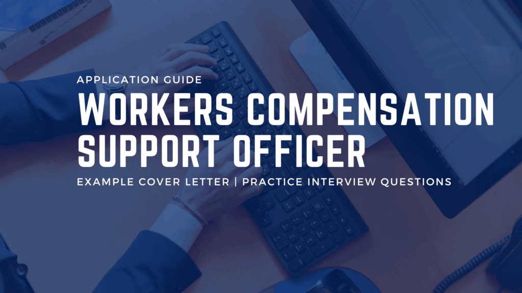 Workers Compensation Support Officer Example Police Application