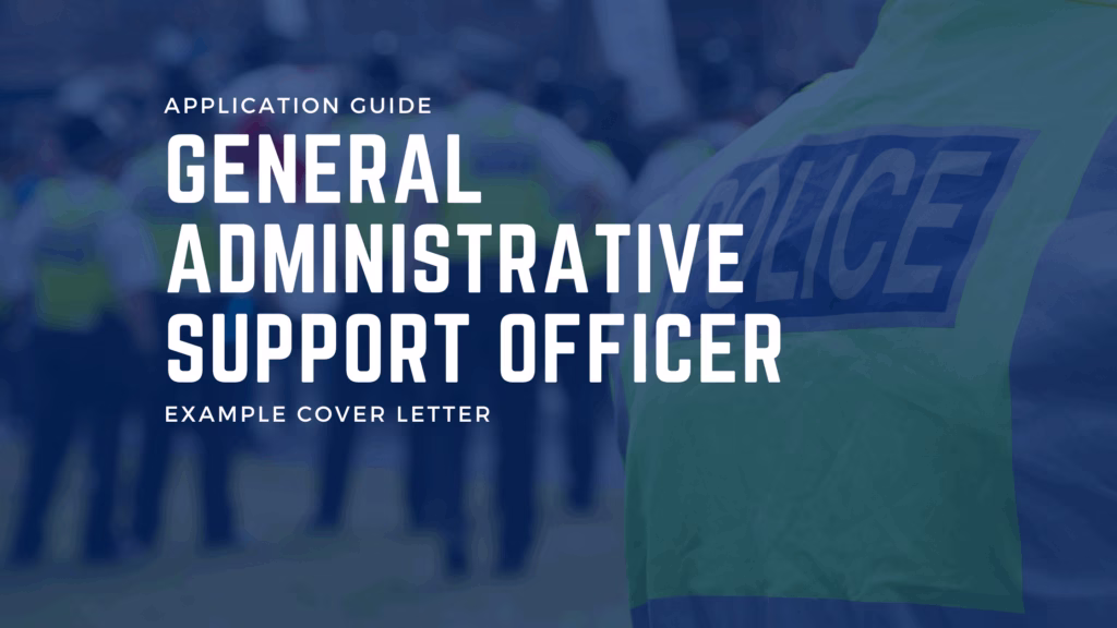 NSW Police General Administrative Support Officer Example Application