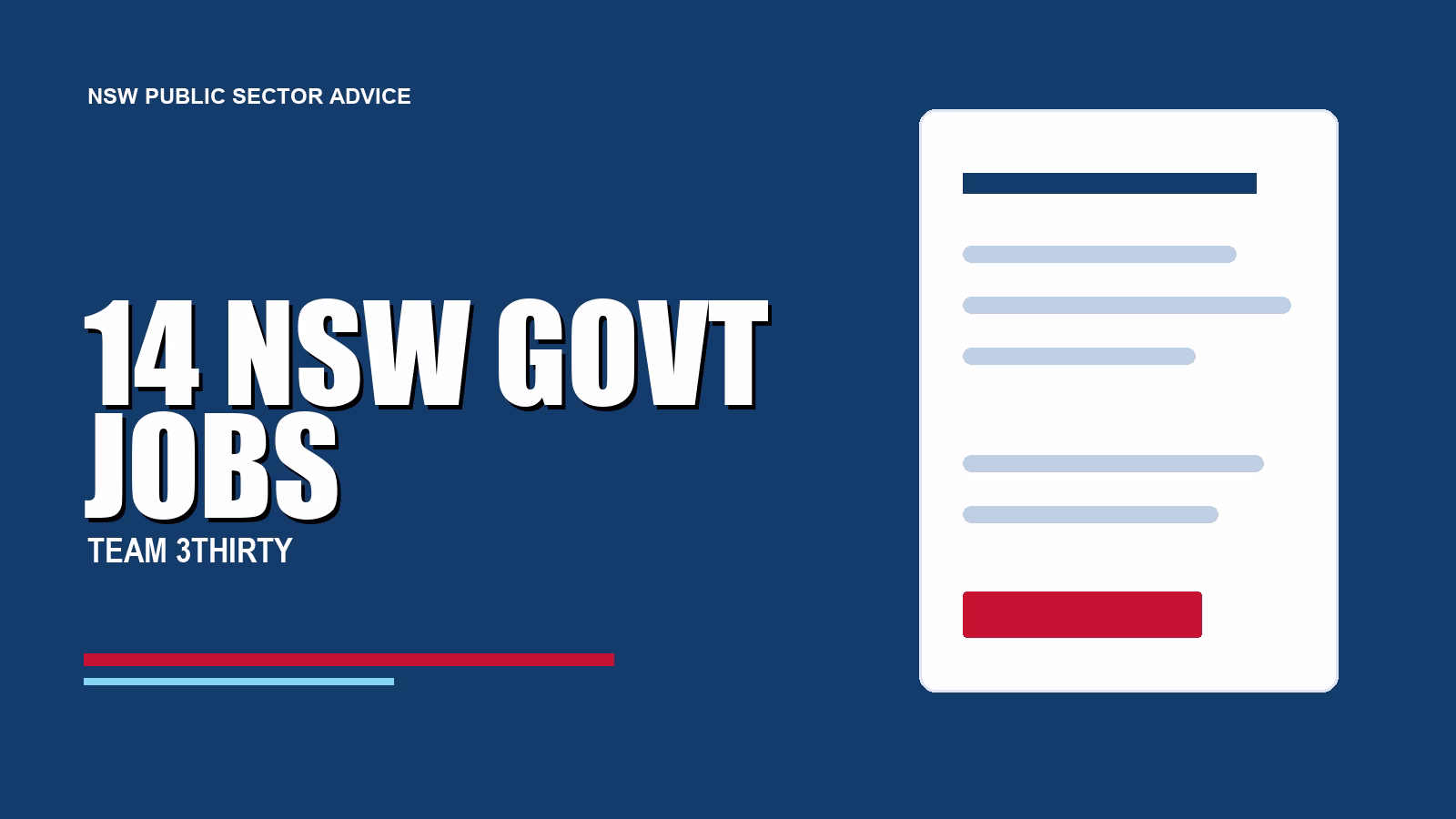 14 NSW Government Jobs To Apply For This Long Weekend