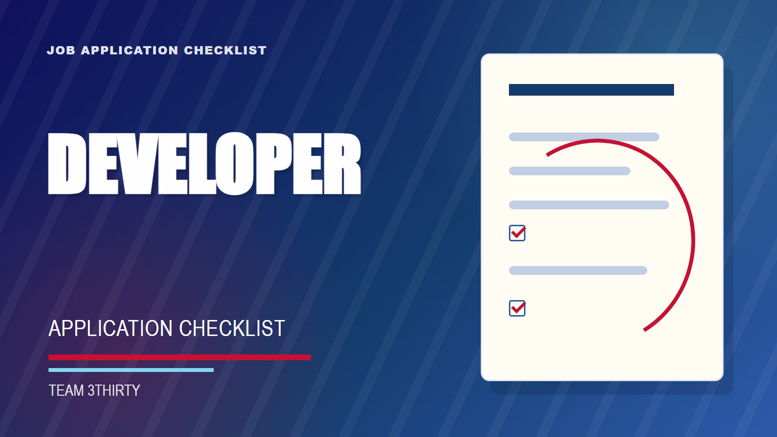 How to apply for Developer