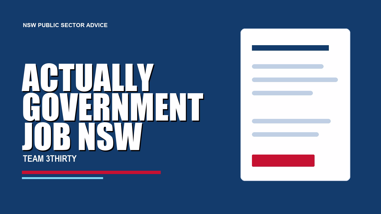 How to Actually Apply for a Government Job in NSW in 2026