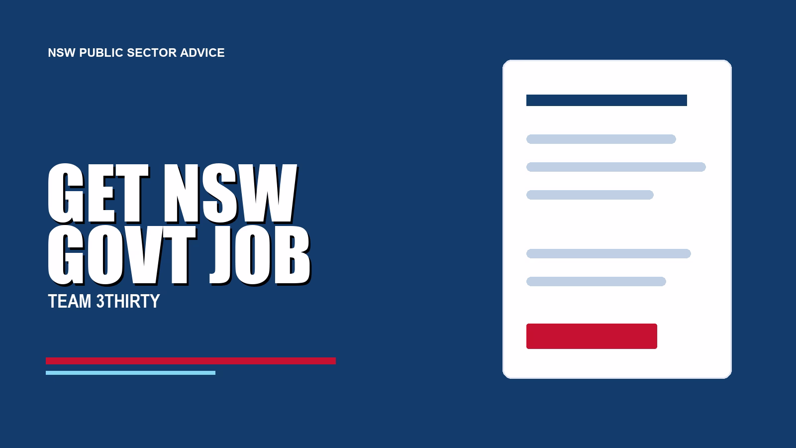 How to Get a NSW Government Job: Complete Beginner’s Guide
