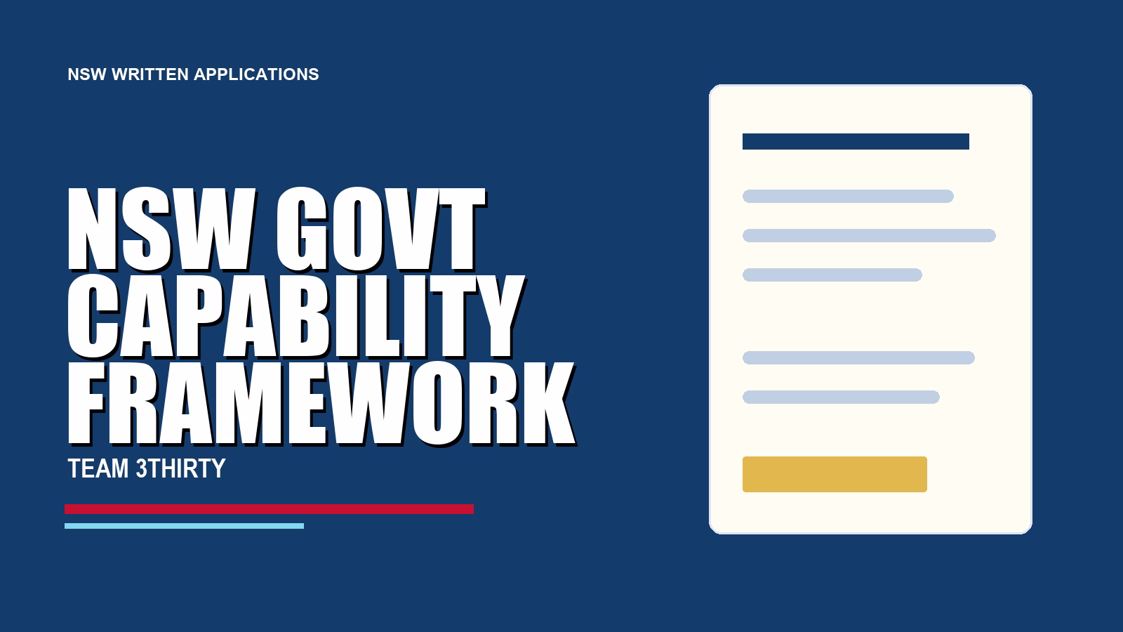 NSW Government Capability Framework Explained: How to Use It in Job Applications
