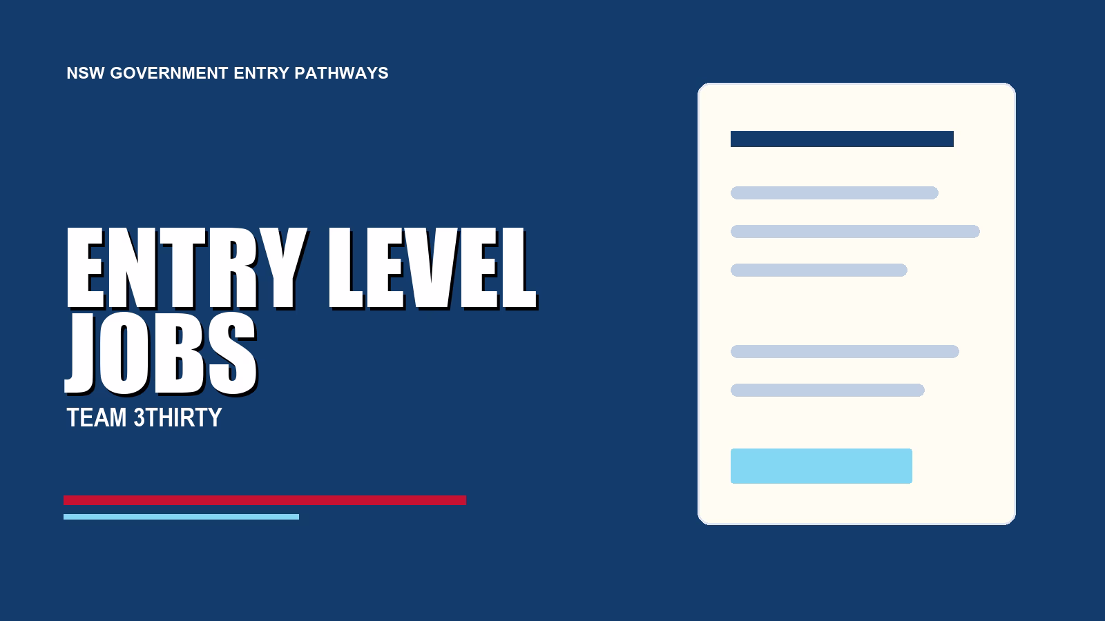 Now Open: Entry-Level NSW Government Job Opportunities
