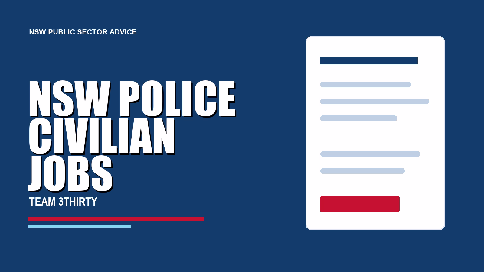 NSW Police Civilian Jobs: What They Are and How to Apply in 2026