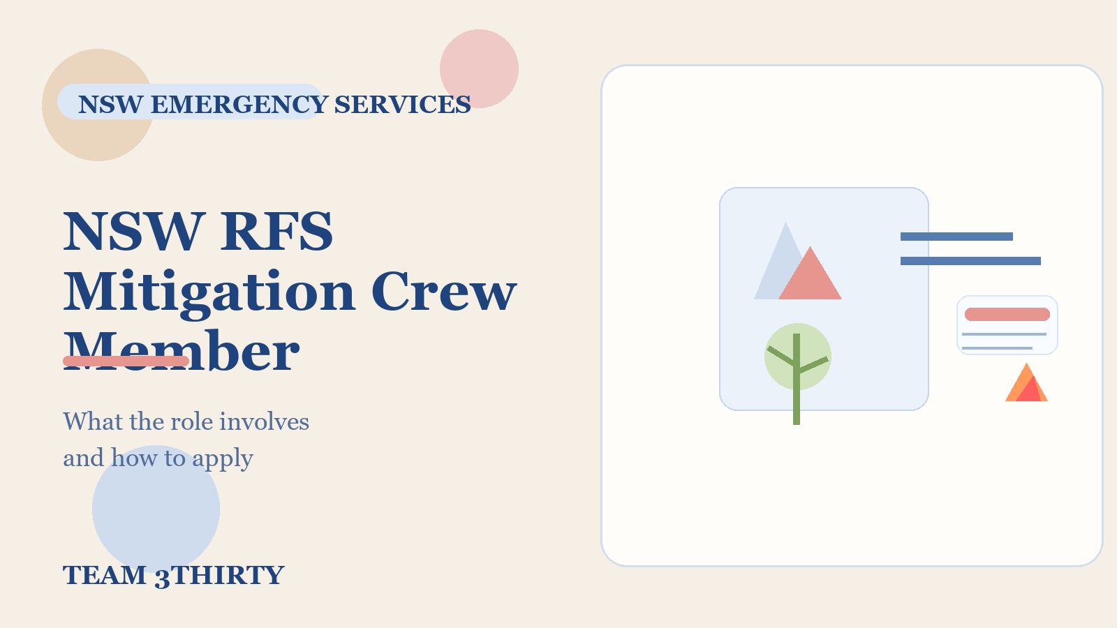 NSW RFS Mitigation Crew Member: What the Role Involves and How to Apply in 2026