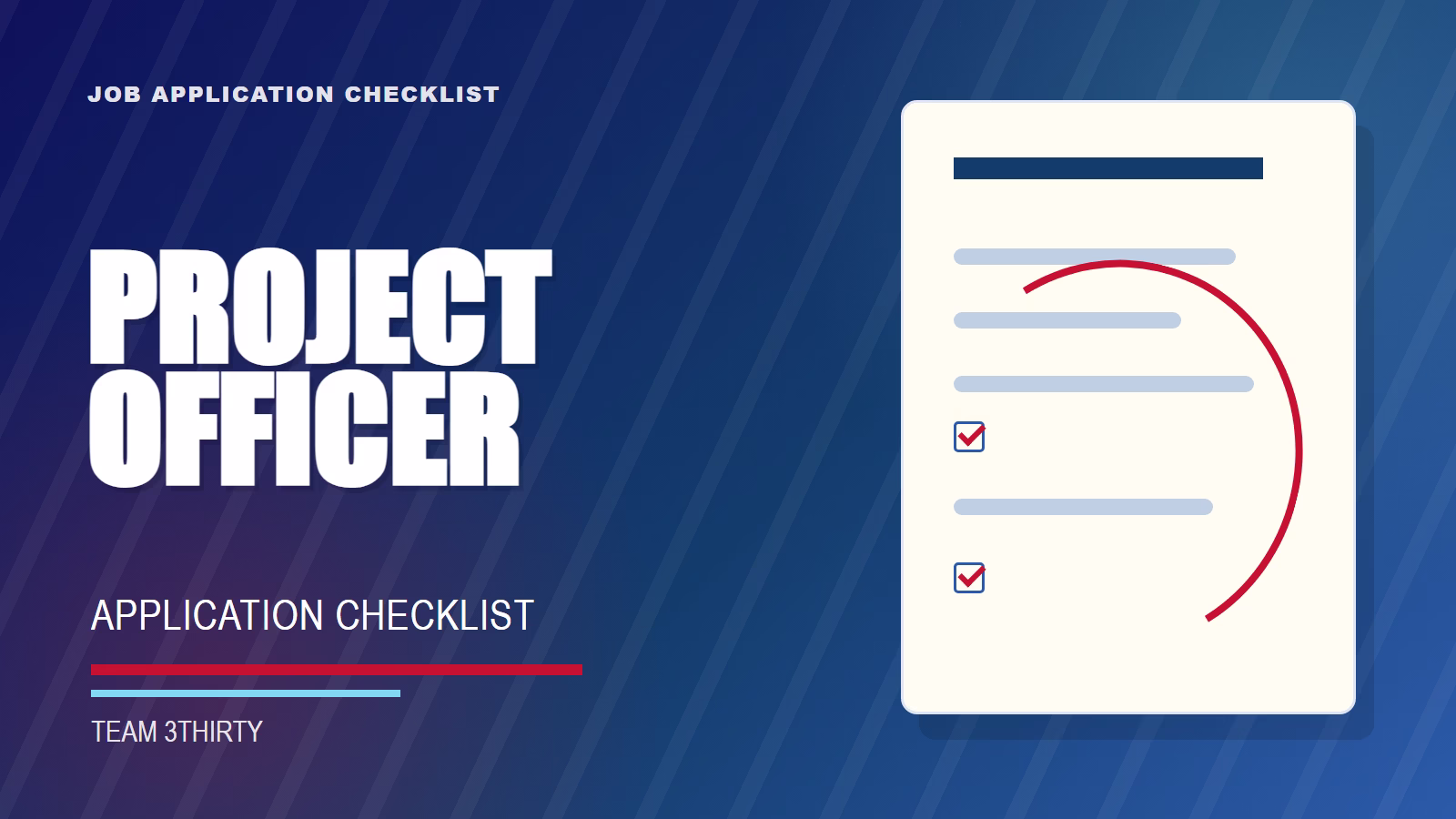 How to apply for Project Officer Corrective Services