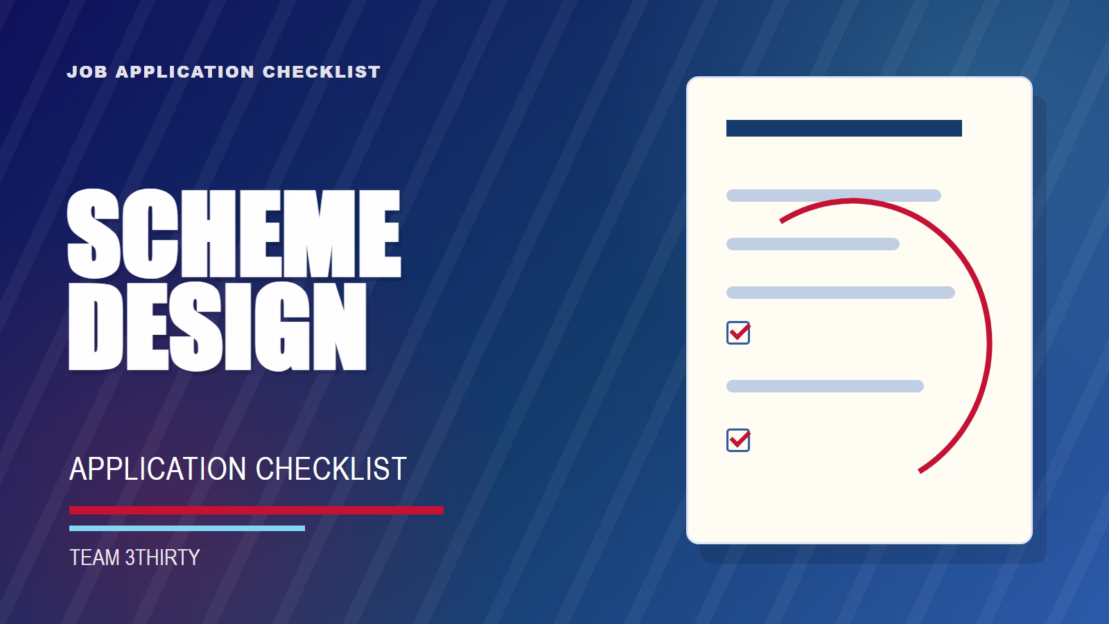 How to apply for Scheme Design Advisor