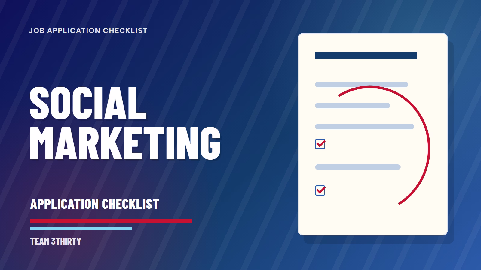 How to apply for Senior Social Marketing Officer