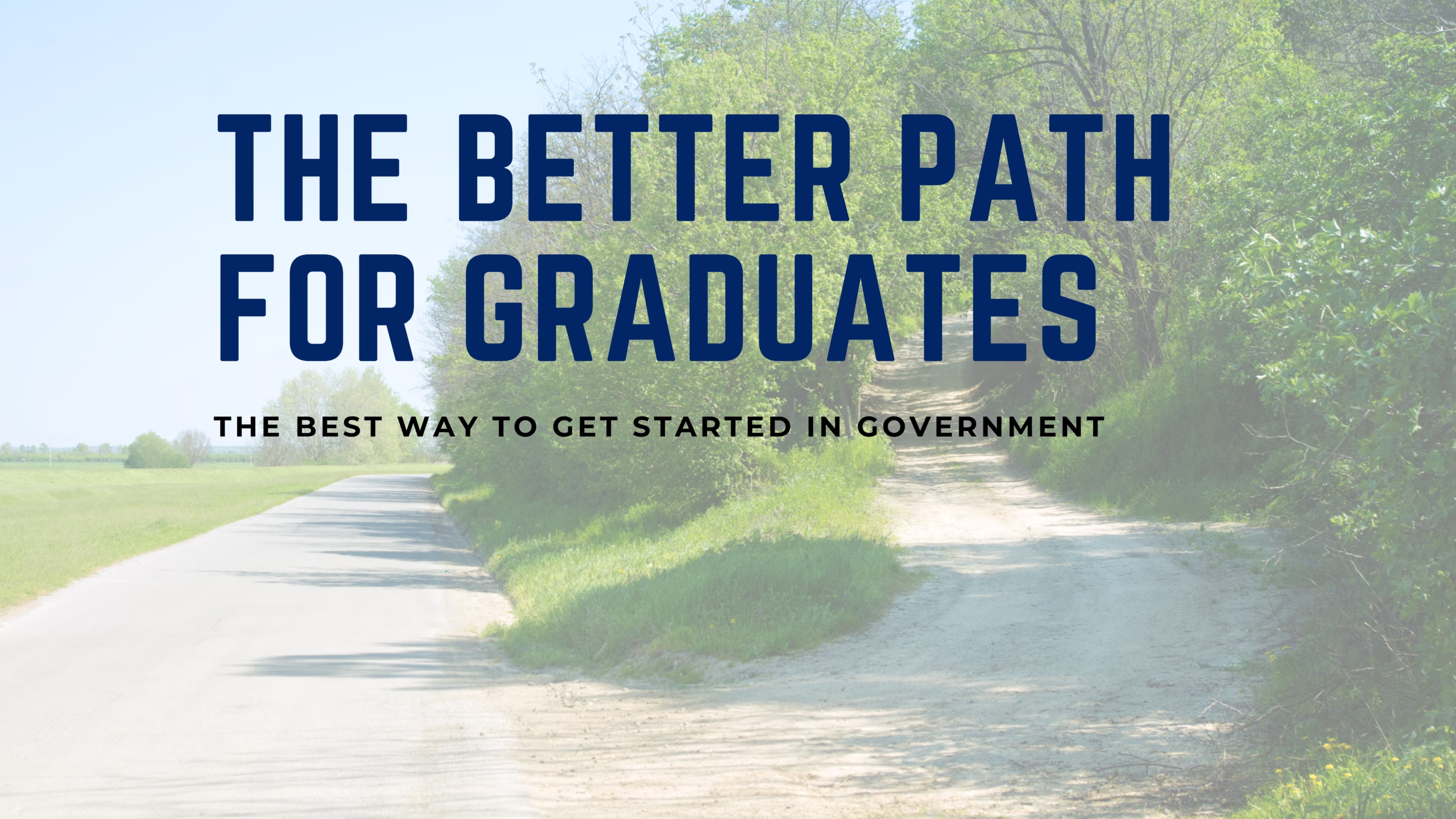 11 real government roles that are better than the graduate program process