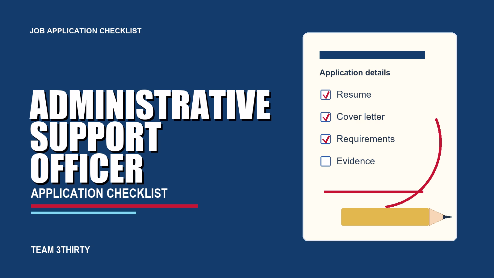 How to apply for Administrative Support Officer (Talent Pool)
