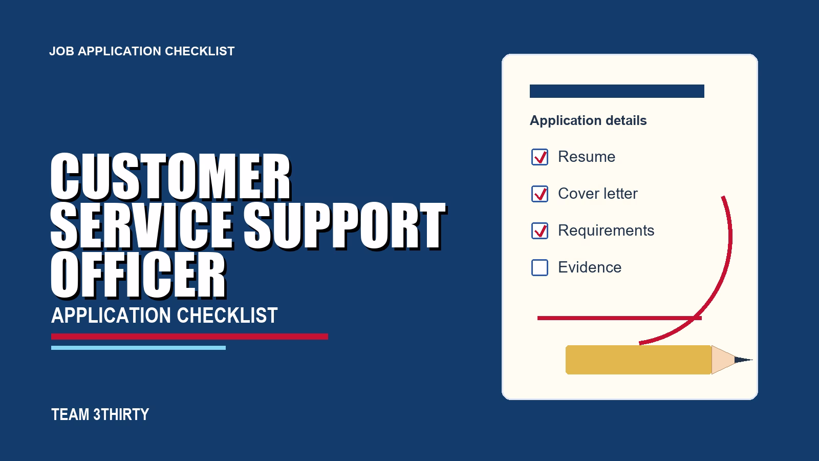 How to apply for Customer Service Support Officer