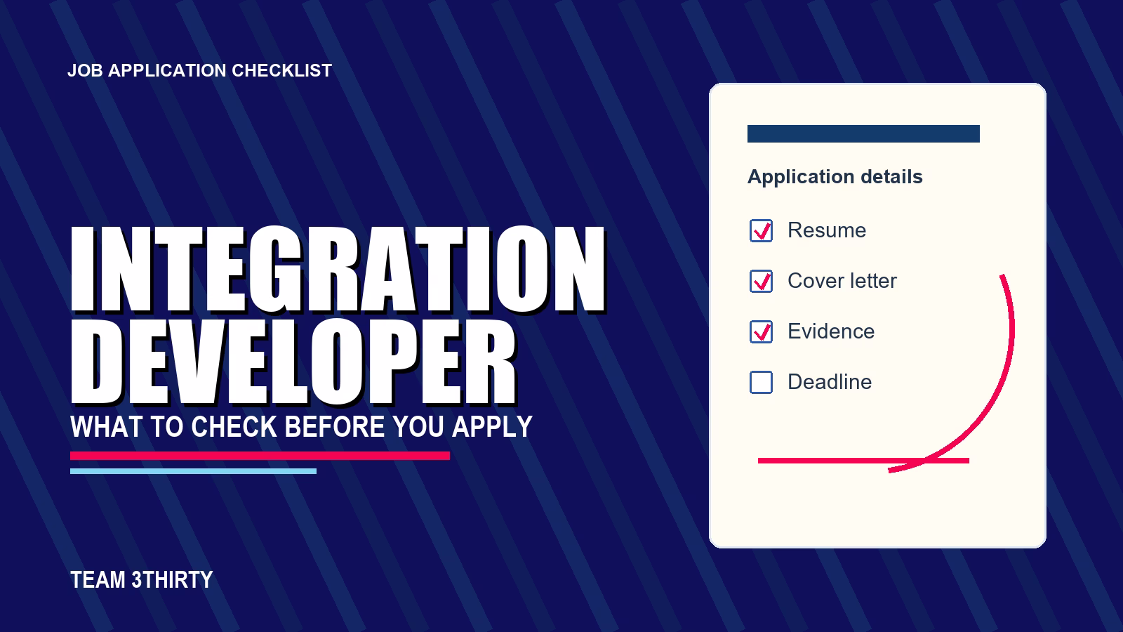 How to apply for Integration Developer