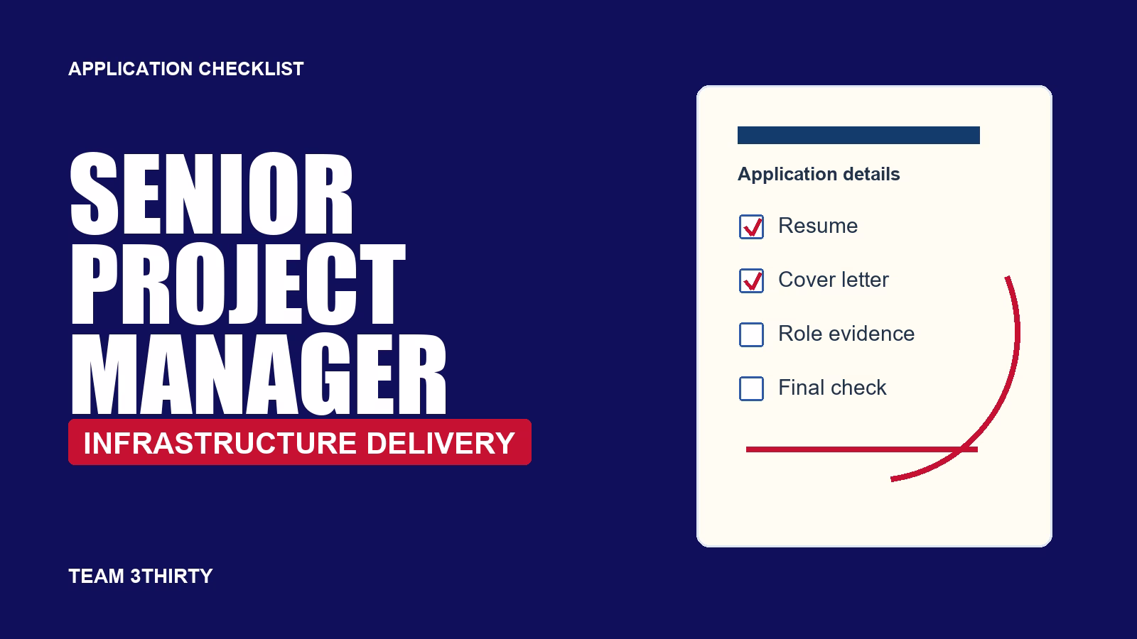 Senior Project Manager NSW Public Works Application Guide: Infrastructure Delivery Roles