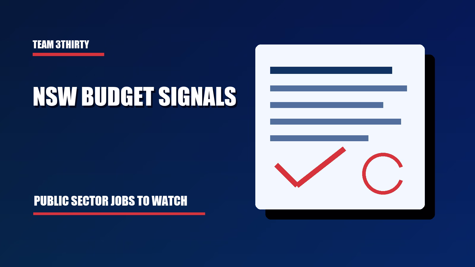 7 NSW Government Agencies and Sectors Most Likely to Be Impacted by the NSW Budget