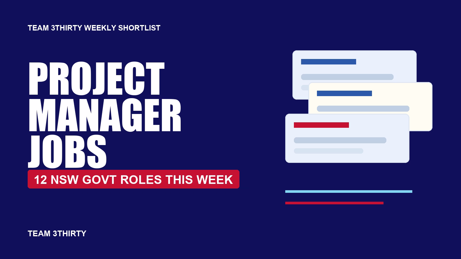 Project Manager Jobs in NSW Government: 12 New Roles Open This Week