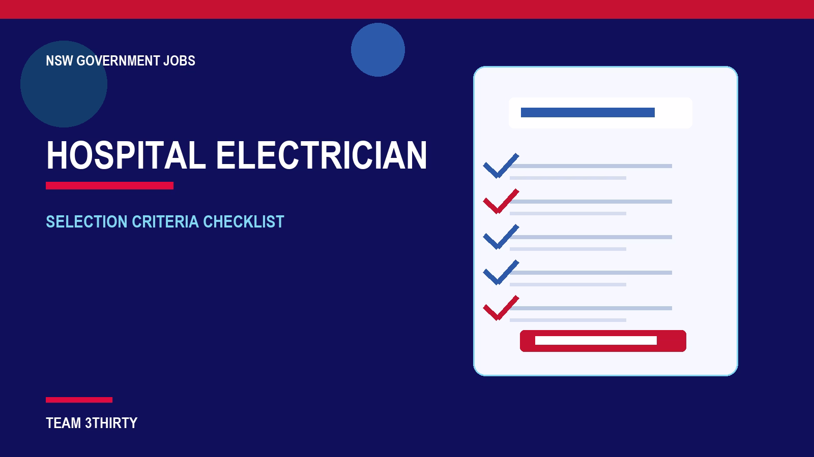 How to apply for Electrician – Wollongong Hospital