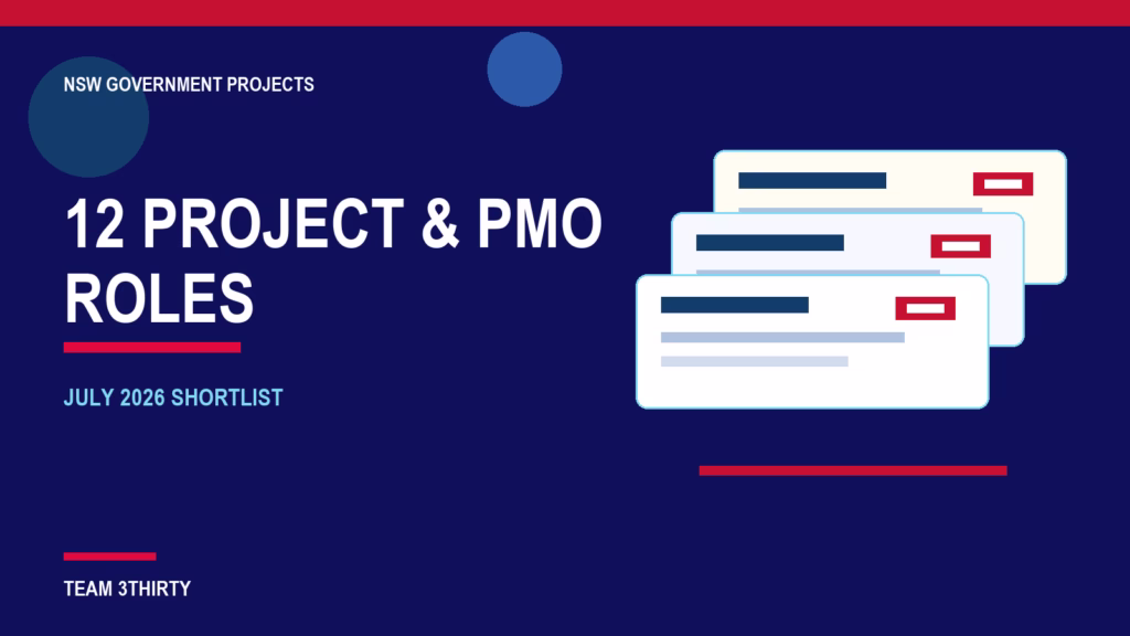 Featured image for 12 current NSW Government project manager, program and PMO roles