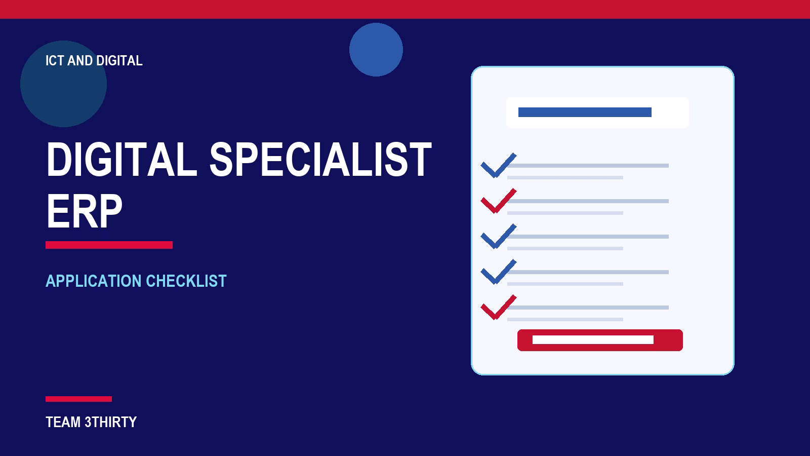 How to apply for Senior Digital Specialist – ERP
