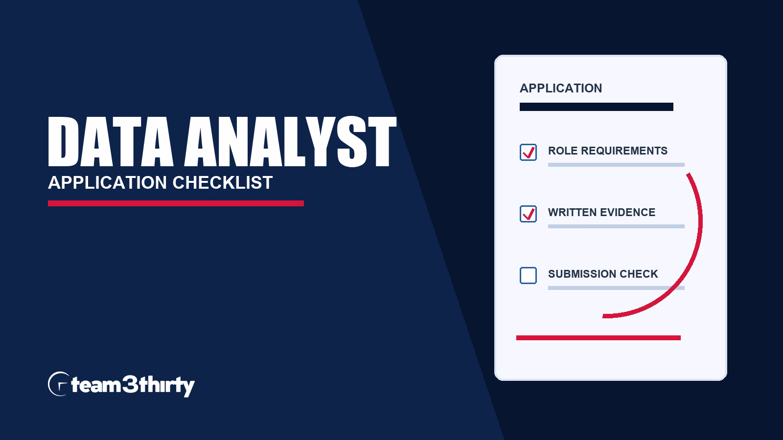 How to apply for Data Analyst