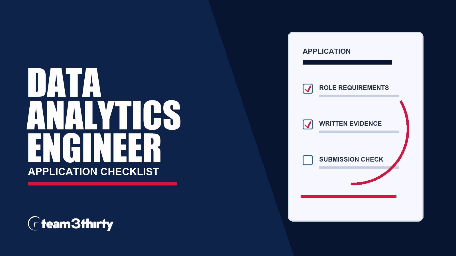 How to apply for Data Analytics Engineer
