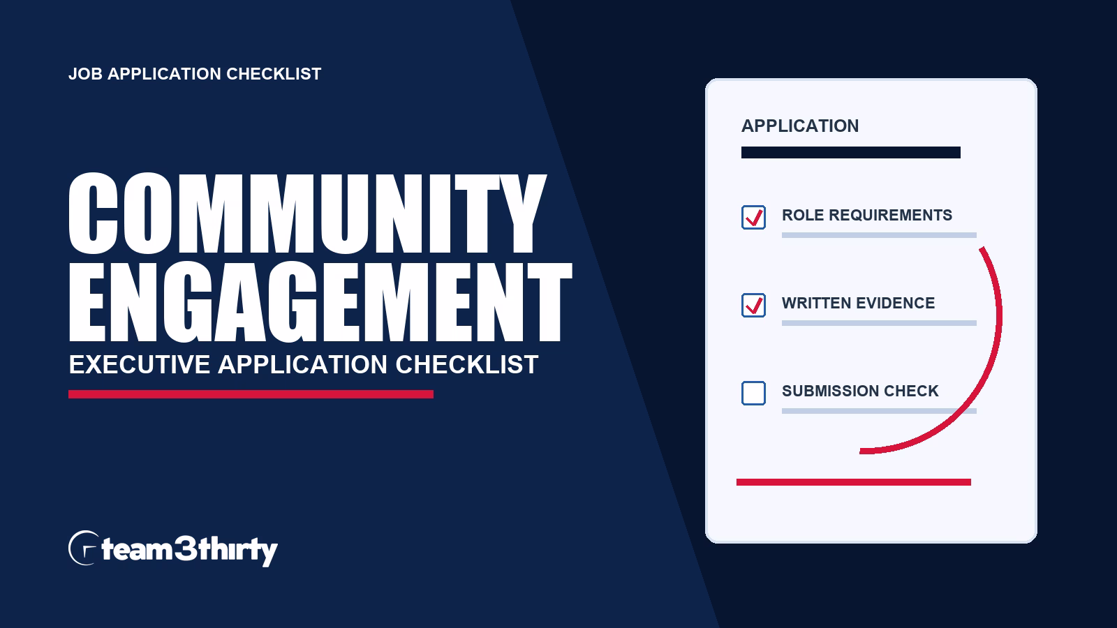 How to apply for Executive Director, Community Engagement