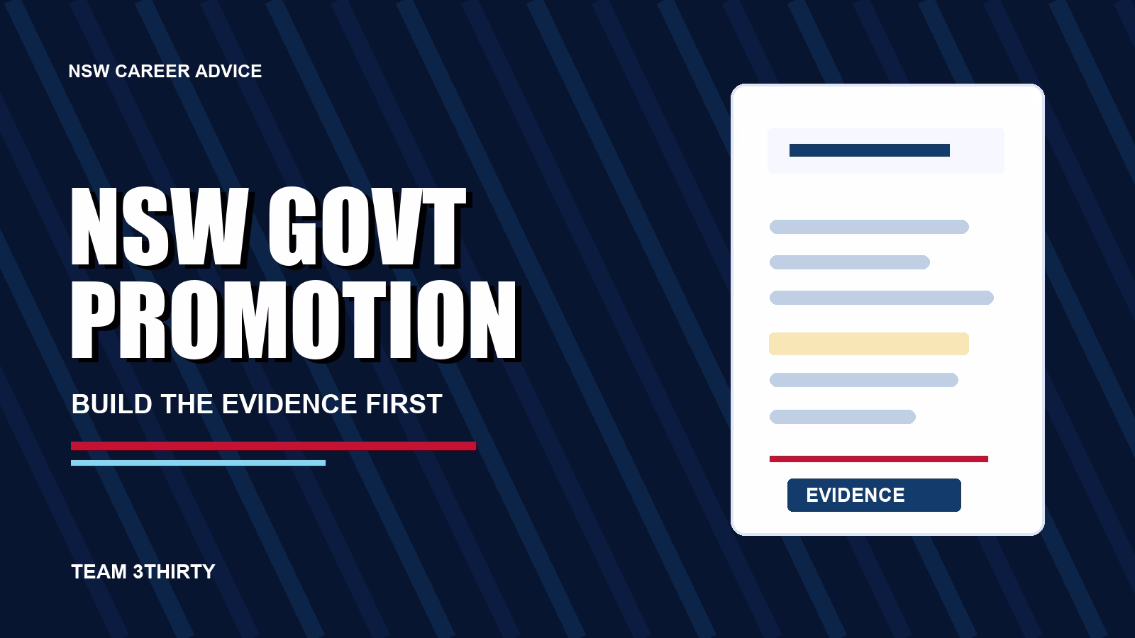 How to Get Promoted in NSW Government: A Practical Guide