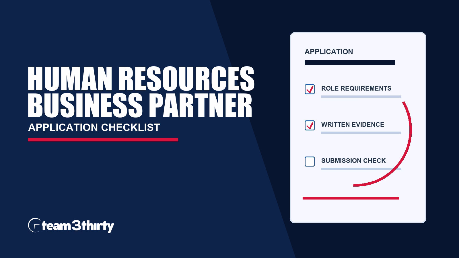 How to apply for Human Resources Business Partner