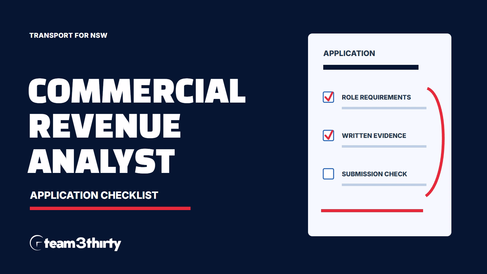 How to apply for Commercial Revenue Analyst (Temporary Opportunity – up to 12 months)