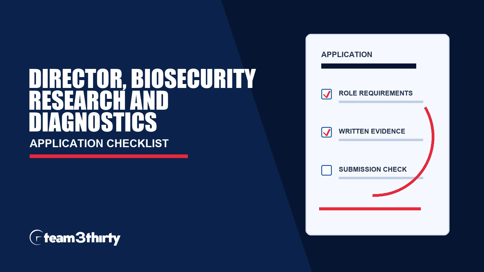 How to apply for Director Animal and Plant Biosecurity Research and Diagnostics