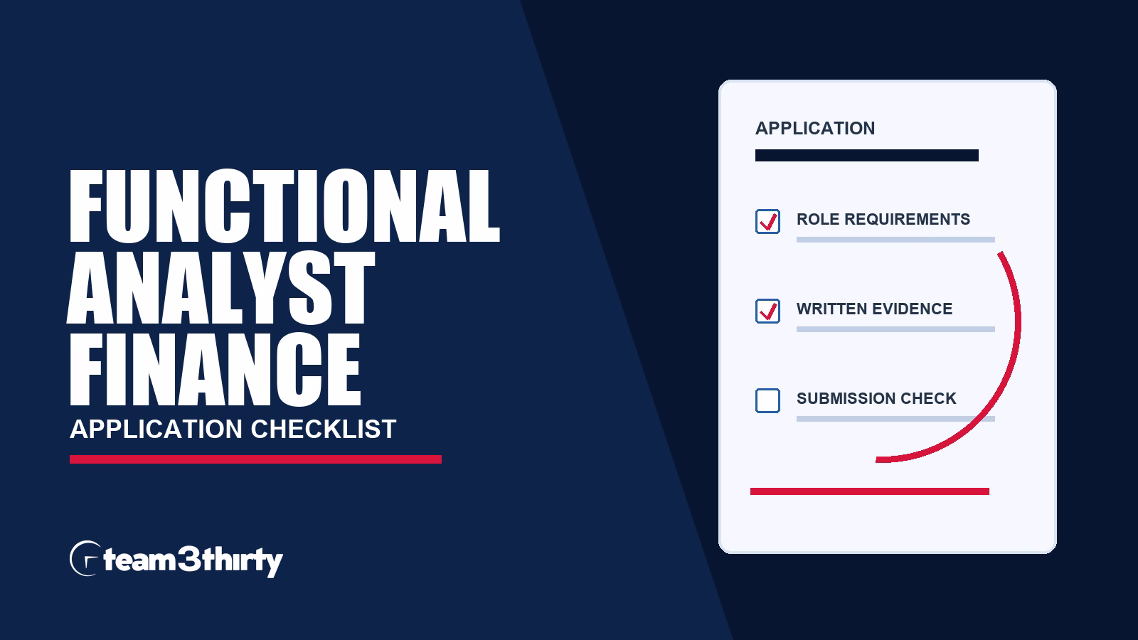 Functional Analyst – Finance application checklist: SAP Finance evidence to prepare