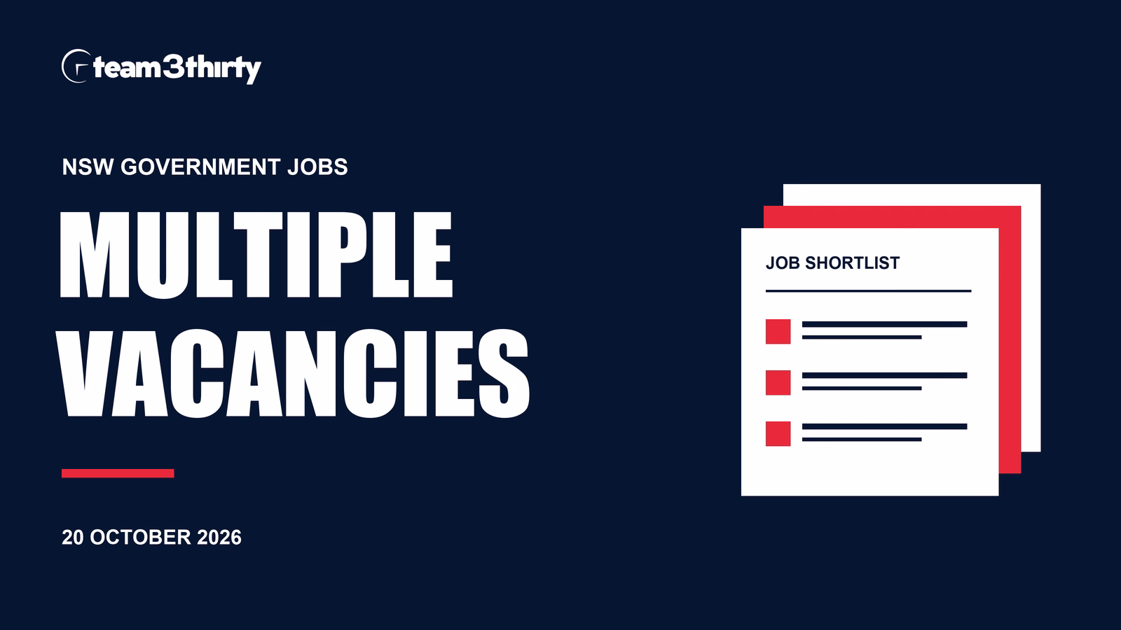 11 NSW Government Job Ads Hiring for Multiple Positions
