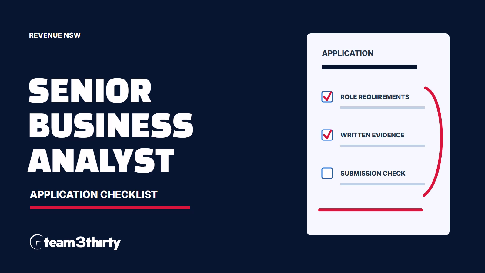 How to apply for Senior Business Analyst