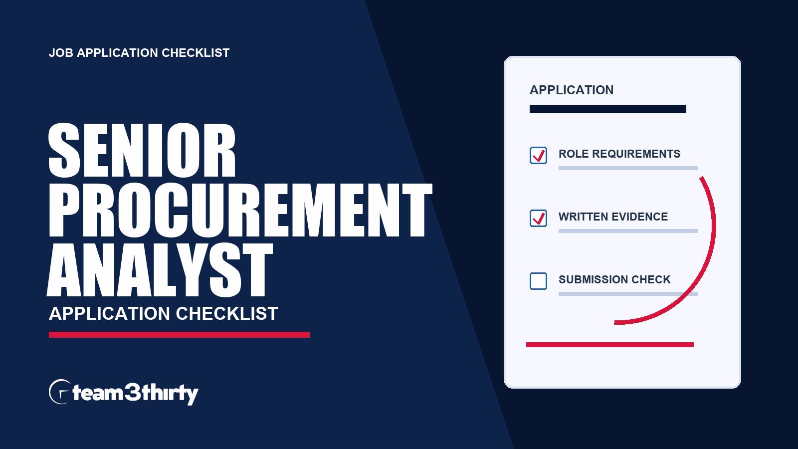How to apply for Senior Procurement Analyst at Transport for NSW