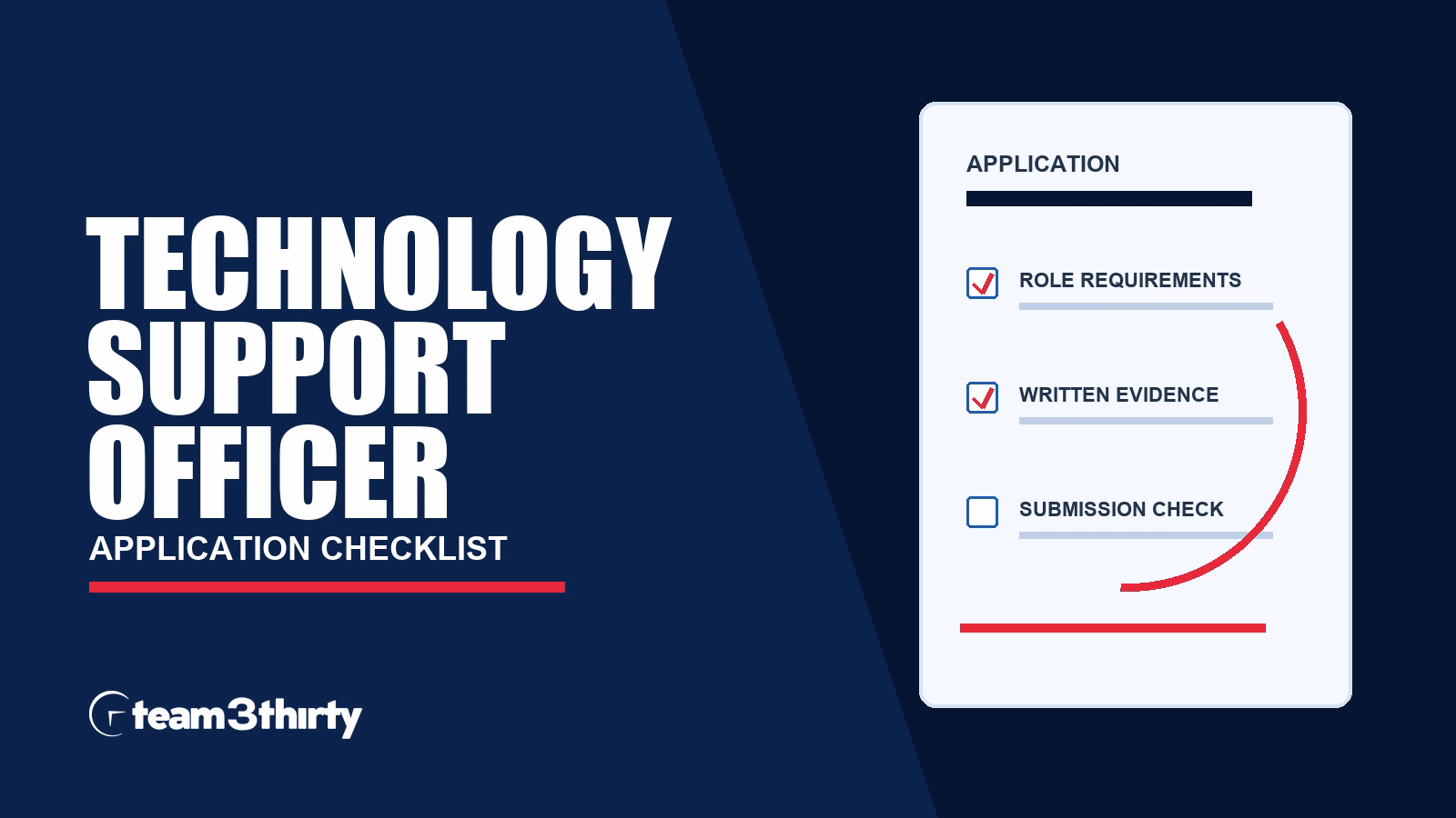 Technology Support Officer Application Checklist | NSW Government Jobs
